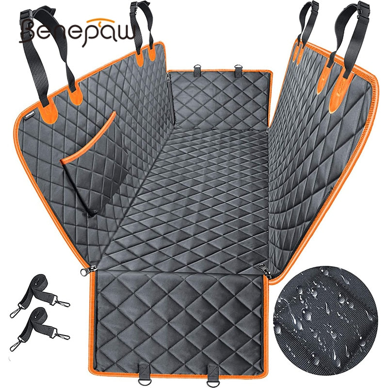 cat dog carrier car back seat cover
