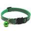 Safety Buckle With Bell Cute Pet Products Colorful Nylon Pet Collars Cat