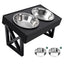 elevated bowl adjustable stand for dogs and cats1