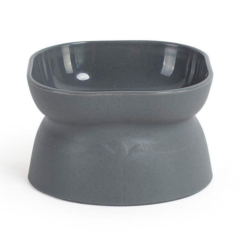 Cat Food & Water Elevated Bowl