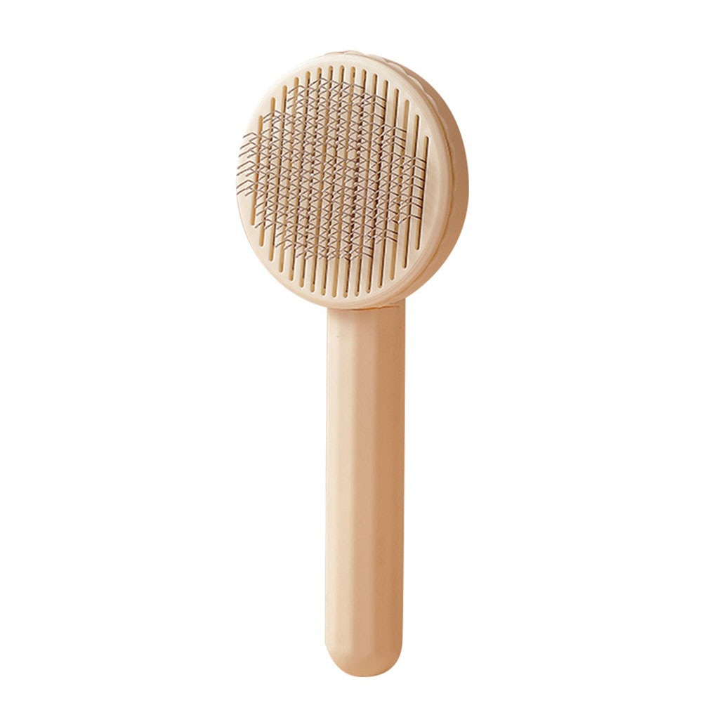 Pet Cat Brush Comb Hair Removes Pet Hair Comb Self Cleaning Slicker Brush For Cats