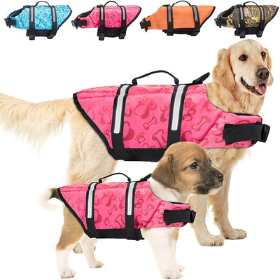 Dog Life Jacket | Reflective Dogs Life Vest | Small & Medium