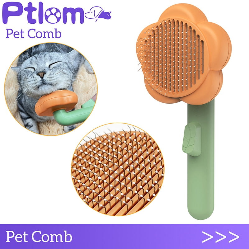 Pet Cat Hair Removal Comb Cat Comb Hair Brush
