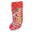 christmas stocking shape with bells toy1