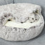 Winter Round Dog & Cat Bed