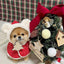 Christmas-Themed Dog Cape