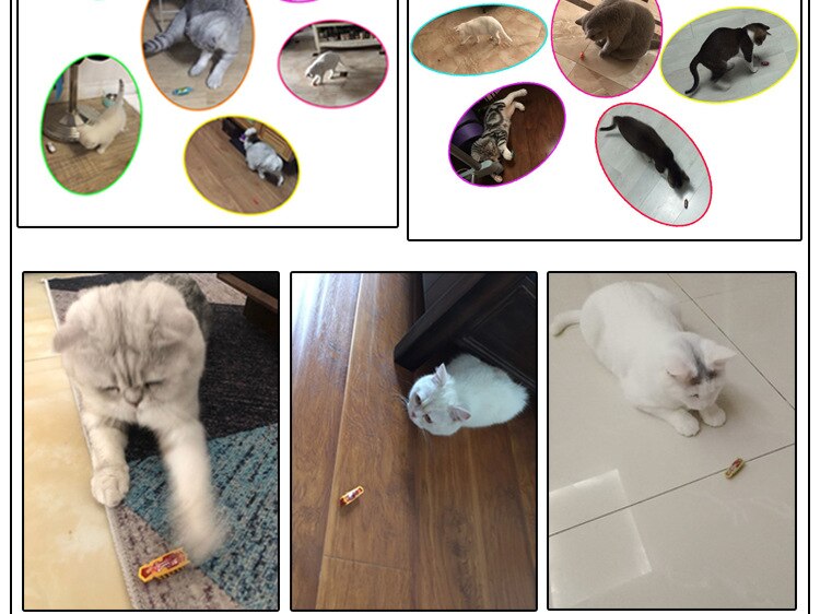 Electric Vibration Mouse Interactive Cat Toys