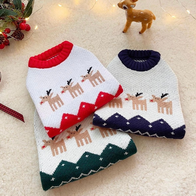 knit christmas sweater for dogs8