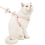 Soft Adjustable Plaid Bowknot Cat Harness
