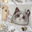 Cat Placemat Cotton Linen