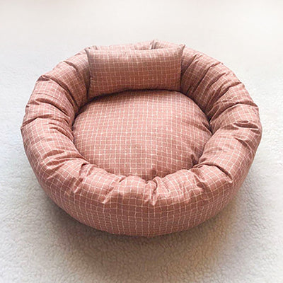Round Soft Bed for Dog & Cat