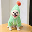 coat hoodies pet costume colorful warm cozy winter apparel4