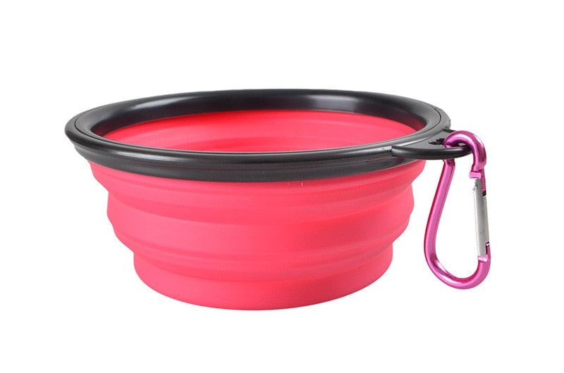 Collapsible Silicone Dog & Cat Bowls