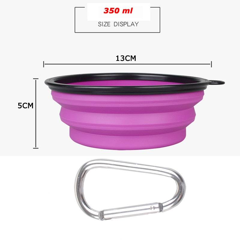 collapsible silicone dog & cat bowls10
