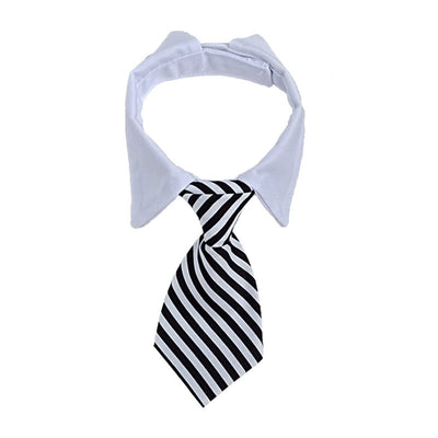 Cat Grooming Cat Striped Bow Tie Animal Striped Bow Tie Collar