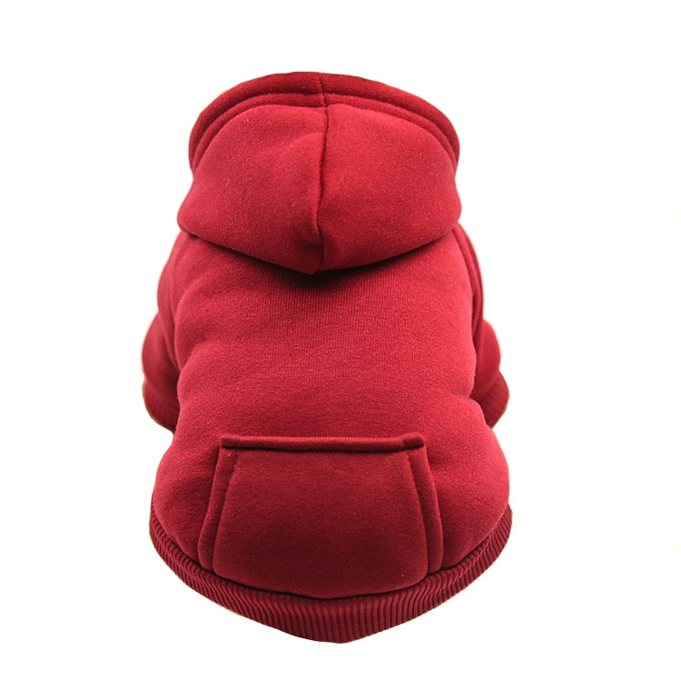 dog hoodie, winter warm dog clothes for small medium dogs4