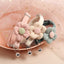 Cute knitting Flower Bell Collar, Adjustable Cat Necklace