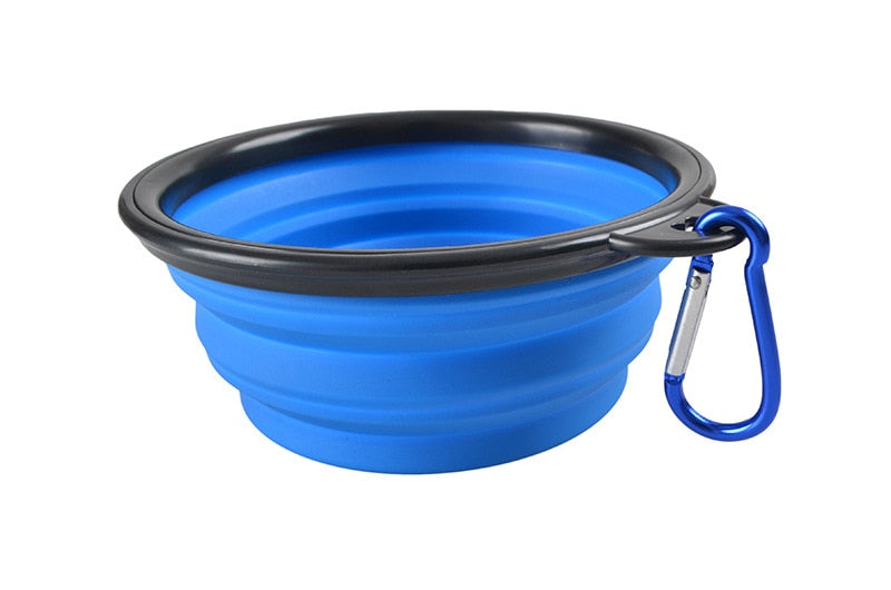 Collapsible Silicone Dog & Cat Bowls