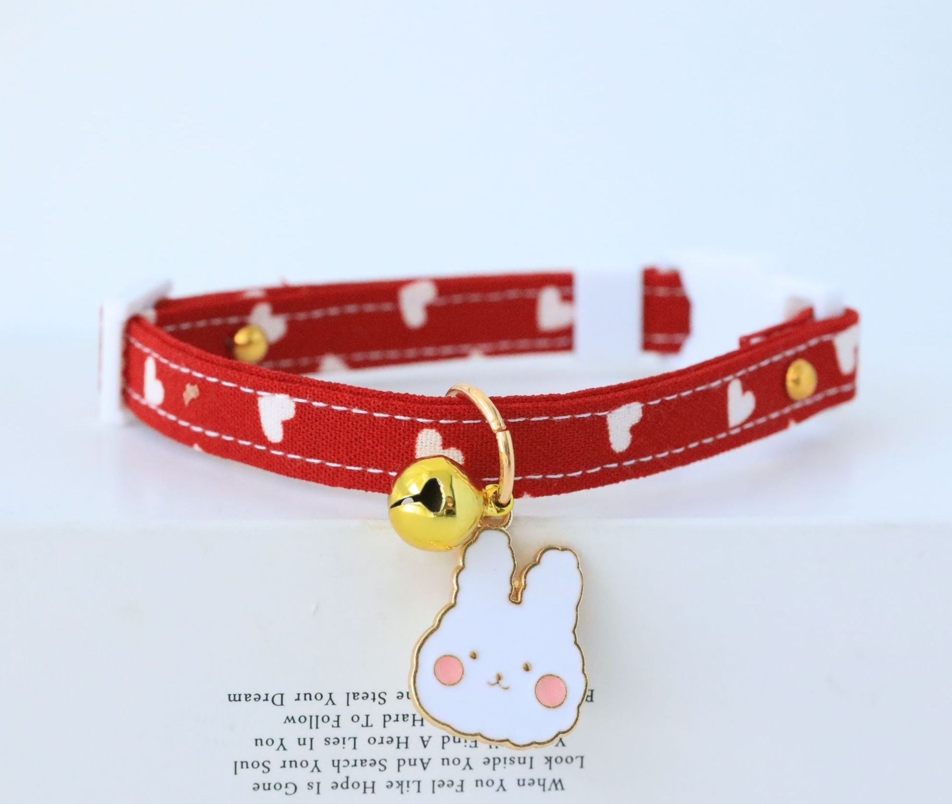 Valentine's Day Small Necklace - Dog and Cat
