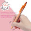 5Pcs Cute Cat Claw Press Pen 0.5MM Neutral Pen Quick-drying Ink Pen
