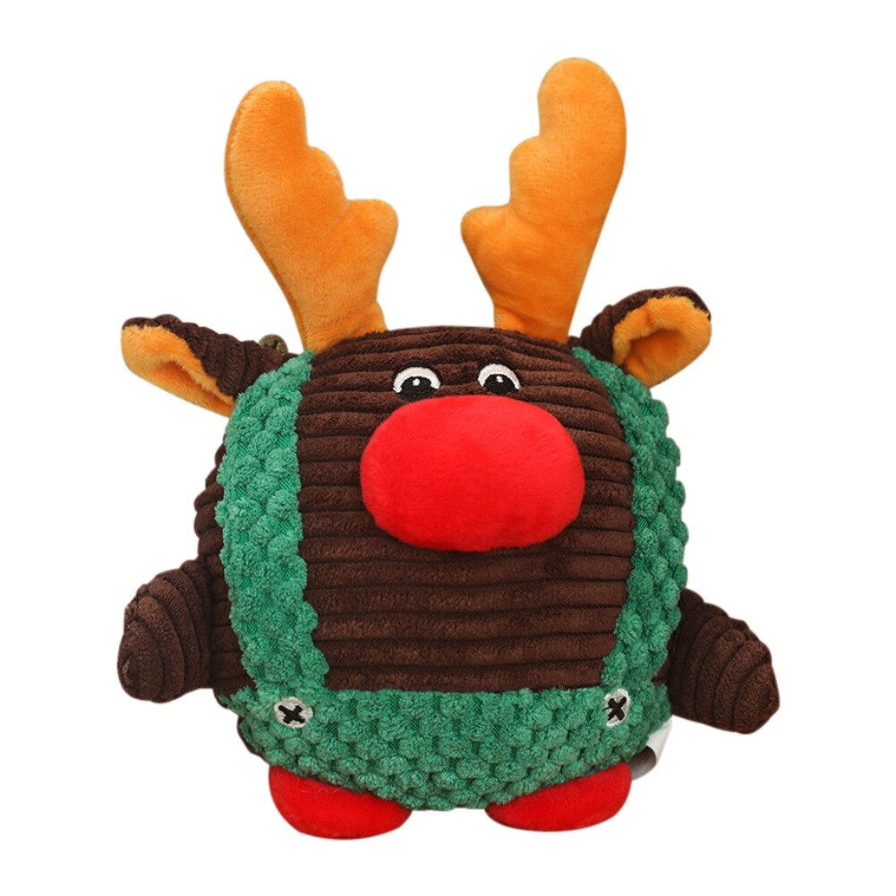 christmas santa claus chewing squeaky toys1