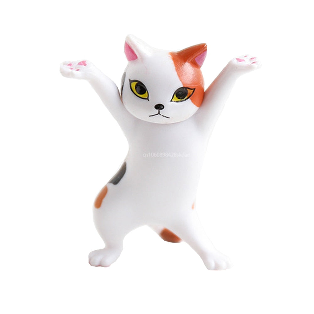 Kawaii Cats Pen Holder Funny Cat Doll Ornaments