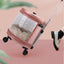 Cat Stroller Portable Travel Rolling Luggage Backpack
