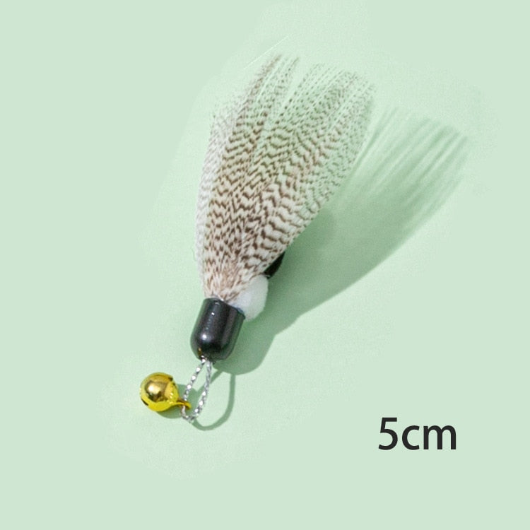 Simulation Feather Teaser Wand Toy