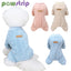 Small Dogs Cats Clothing Puppy Pajamas