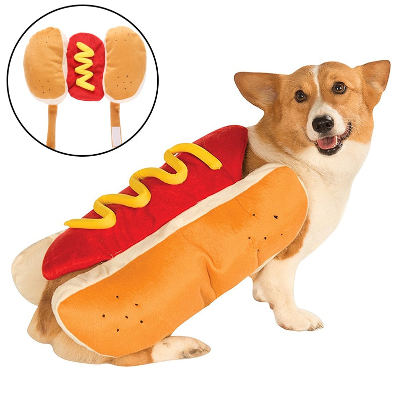 Hot Dog Shaped Dachshund Sausage Adjustable Clothes