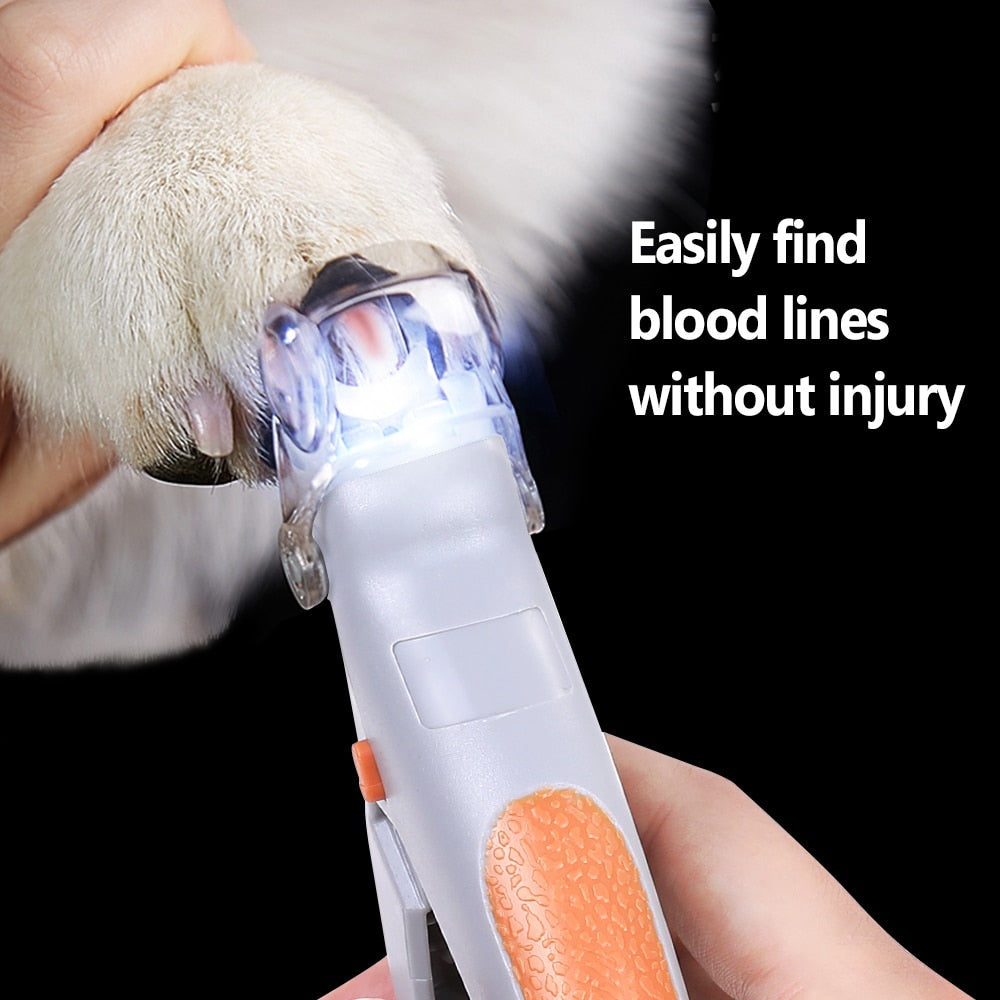 LED Light Nail Trimmer for Pets