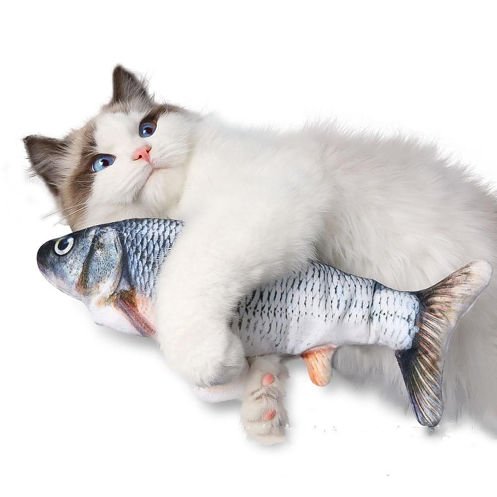 SAINT N MIKE Electric Moving Fish Cat Toy